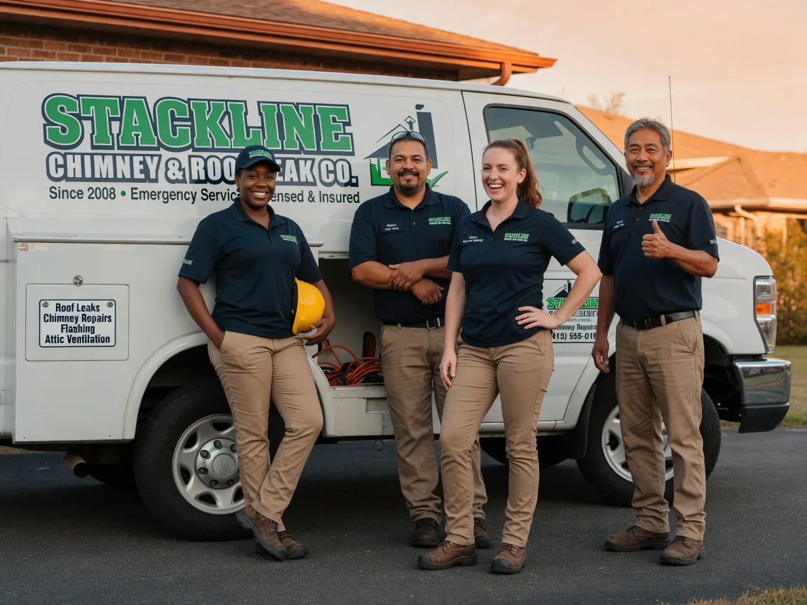 Chimney flashing repair company in Pleasant Hill, OR